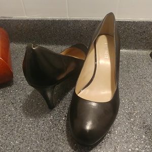 Nine West black heels